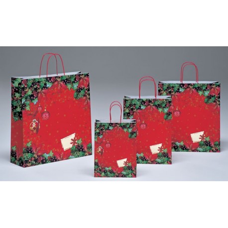 Bolsas de papel 45+15x49 Stella di Natale